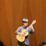 ギターの音色に癒される