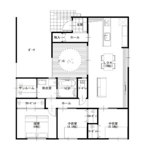 1階間取り図