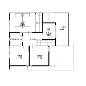 2階間取り図