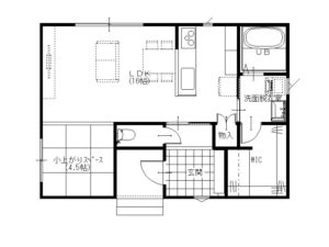 1階間取り図 1階間取り図
