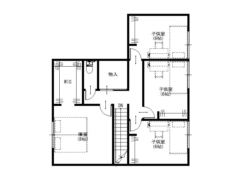 2階間取り 2階間取り