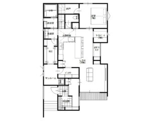 1階間取り図 1階間取り図