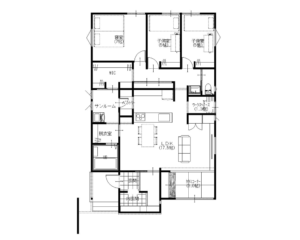 1階間取り図