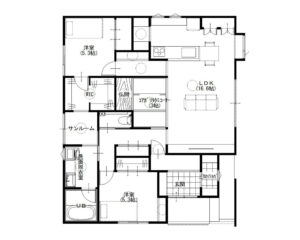 1階間取り図