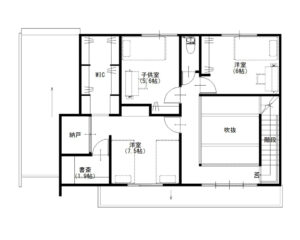 2階間取り図