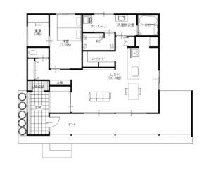 1階間取り図