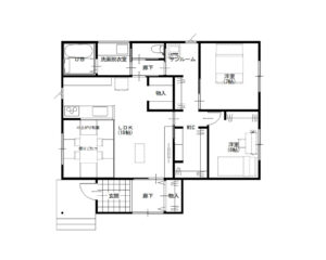 1階間取り図