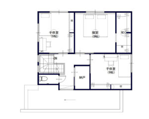 2階間取り図